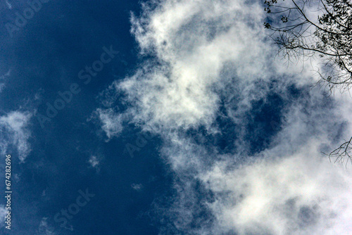 clouds in the sky