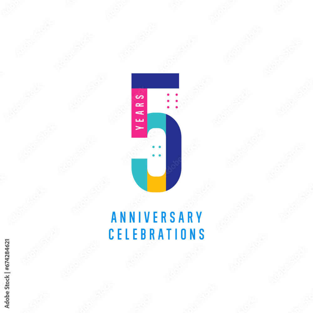 anniversary celebrations Logo Colletions Template anniversary celebrations Logo Colletions Template
