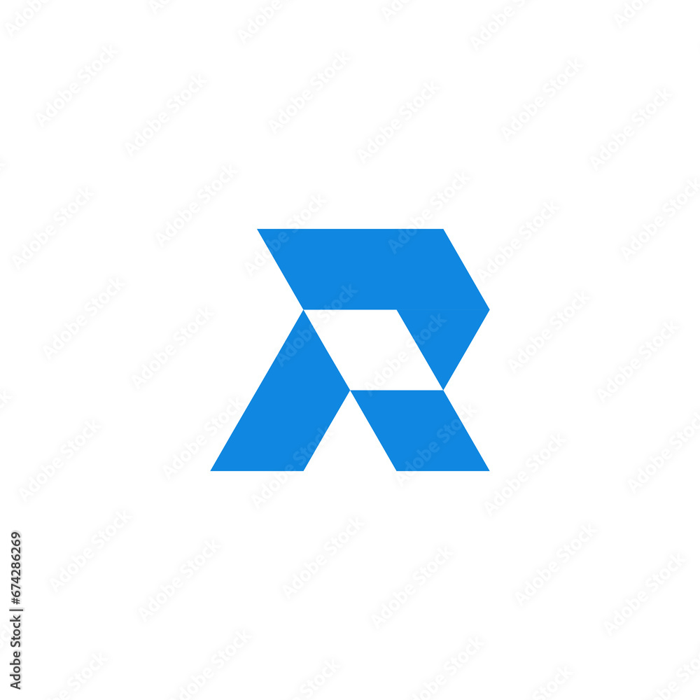 R letter vector illustration for a symbol or logo icon. letter R initial logo R letter vector illustration for a symbol or logo icon. letter R initial logo