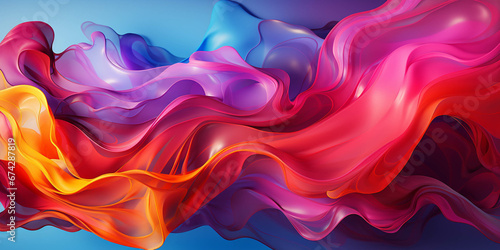Vibrant color and particle-infused wallpaper, perfect for captivating visual storytelling on Adobe Stock Image. This dynamic wallpaper combines vivid hues with mesmerizing particles, offering versatil