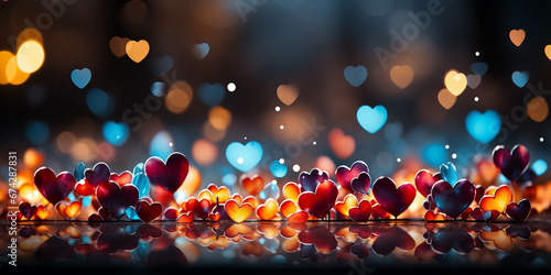 Vibrant color and particle-infused wallpaper, perfect for captivating visual storytelling on Adobe Stock Image. This dynamic wallpaper combines vivid hues with mesmerizing particles, offering versatil