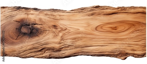 A piece of hardwood from a section of a wooden panel