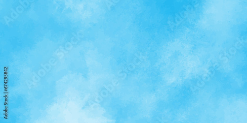 Abstract cloudy sky background with thick clouds, cloudy light blue background,blurred and grainy Blue powder explosion on white background, Classic brush painted Blue sky.