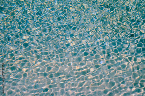 Fototapeta Naklejka Na Ścianę i Meble -  crystal blue water surface