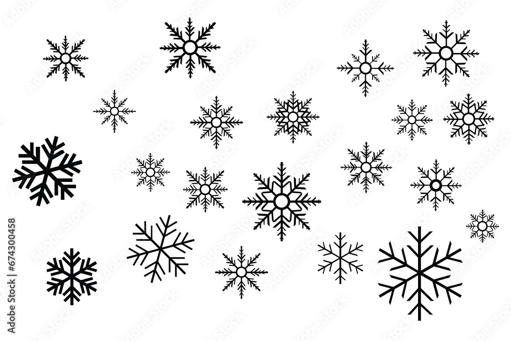 hand drawn christmas element collection vector hand drawn christmas element collection vector