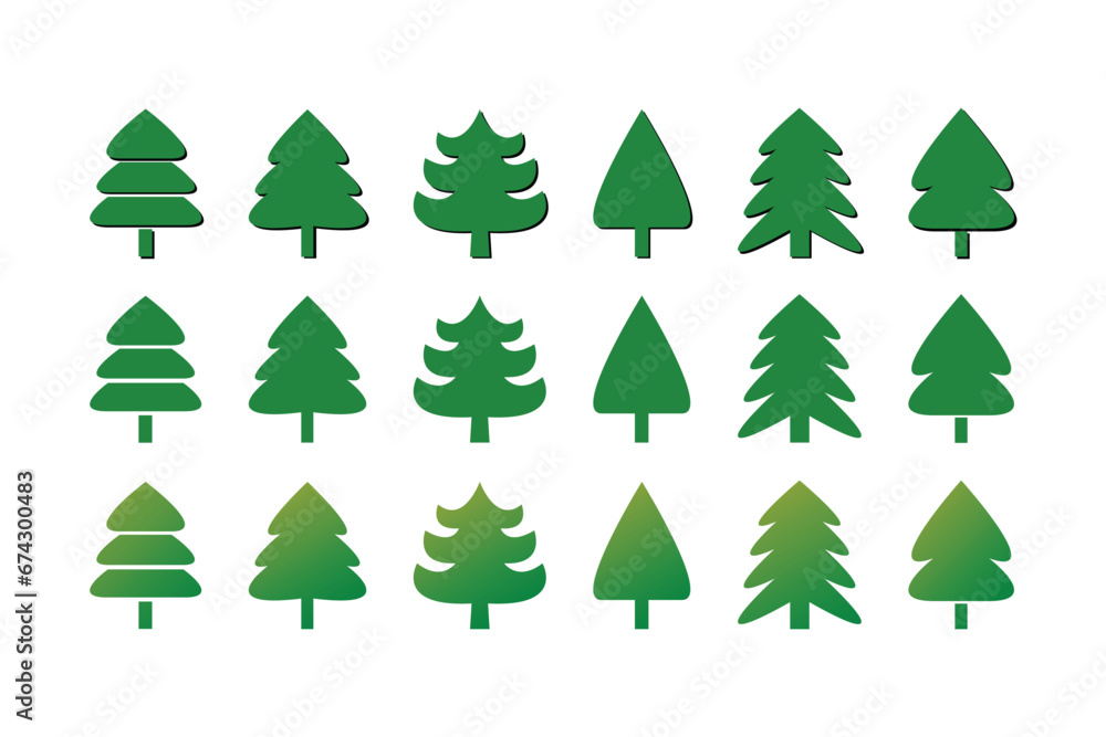 hand drawn christmas element collection vector hand drawn christmas element collection vector