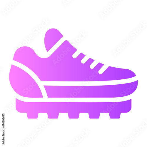 soccer shoes Gradient icon