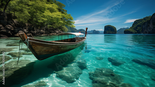 Thailand tourism background © avivmuzi