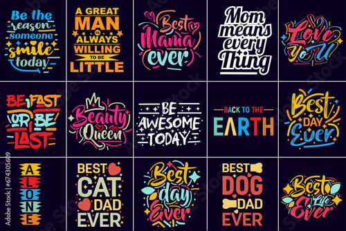 T shirt design Collections.typography motivational  Design