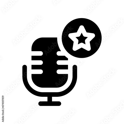 favourite glyph icon