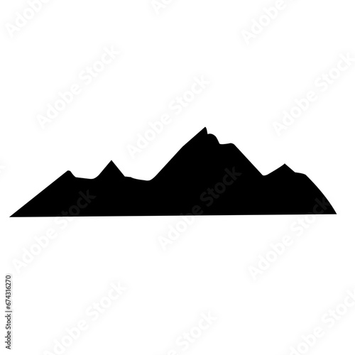 Mountains silhouettes