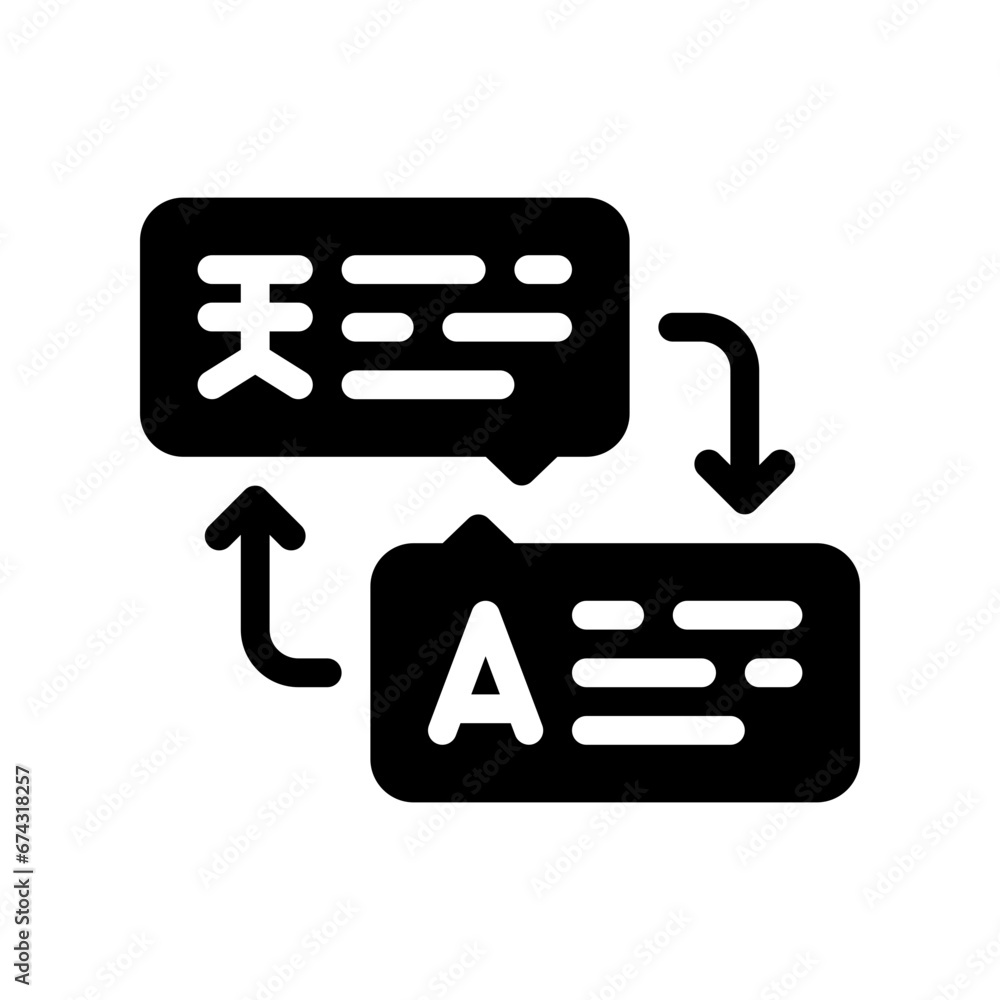 translate glyph icon translate glyph icon