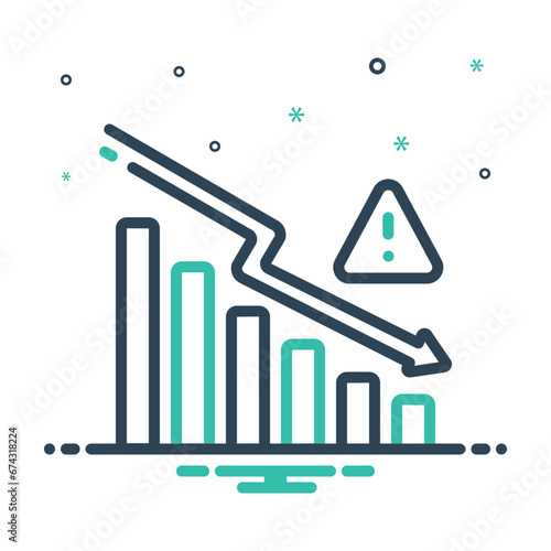 Mix icon for reduce risk 