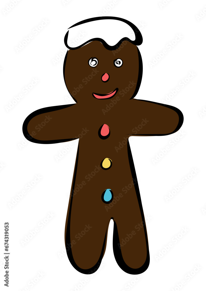 Obraz premium Lebkuchen Männchen 