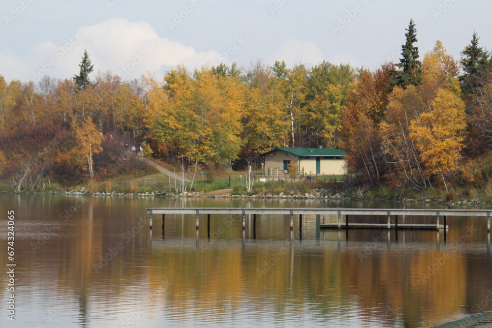 autumn on the lake, Elk Island National Park, Alberta