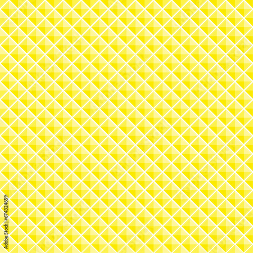 seamless pattern with yellow diamond. Pineapple skin texture