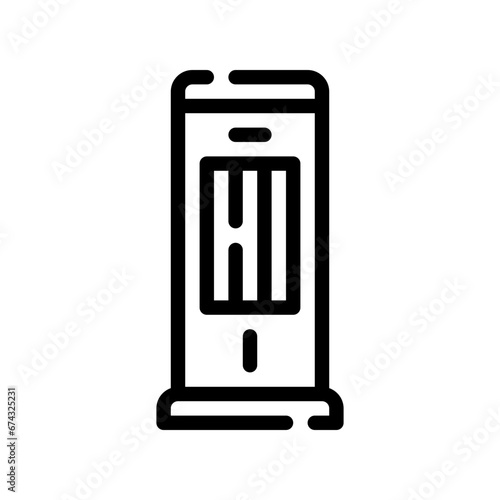 air cooler line icon