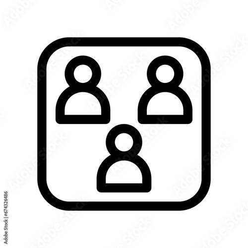 audience line icon