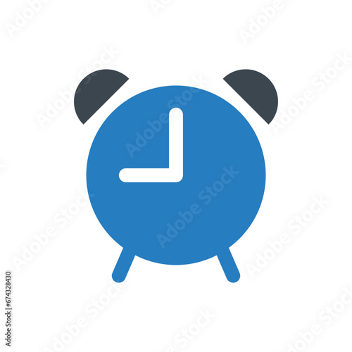 Alarm clock vector icon