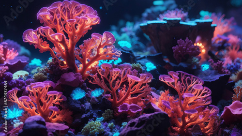 coral reef in aquarium © CRYPTOERMD