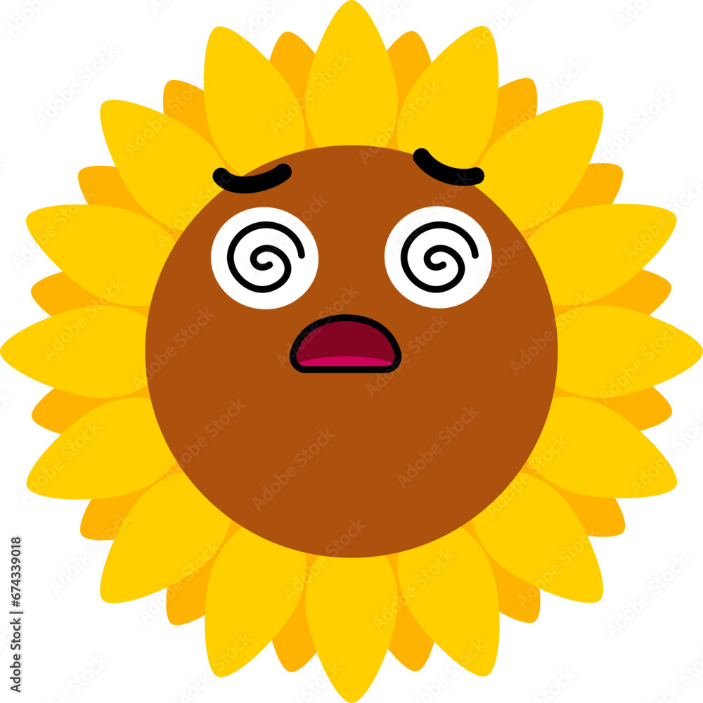Sunflower Face Dazed Stun