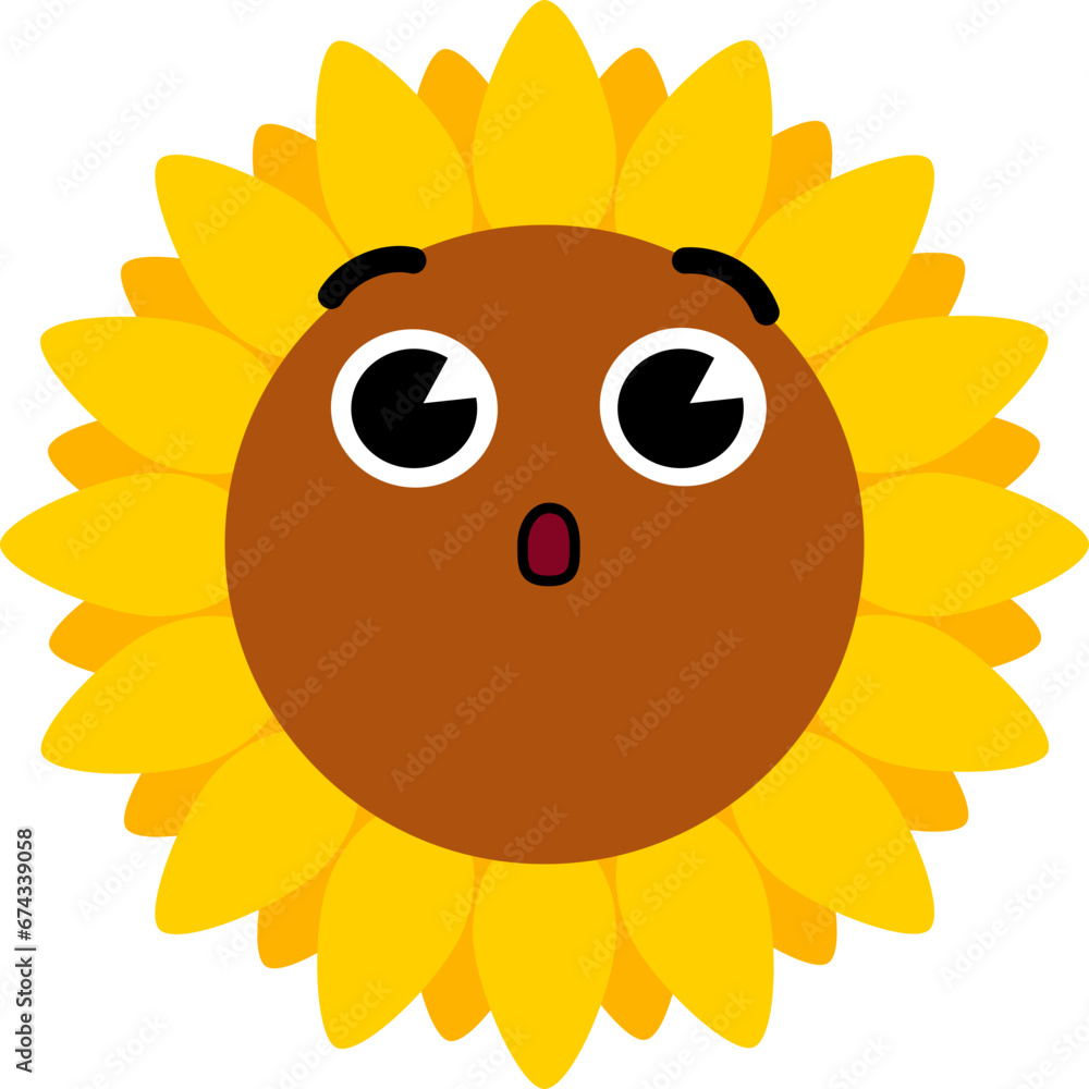 Sunflower Face Oh