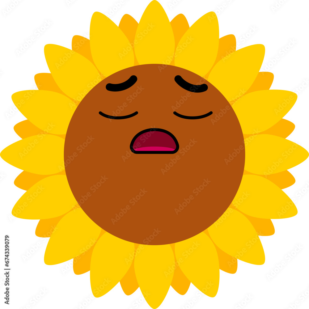 Sunflower Face Sigh Sunflower Face Sigh