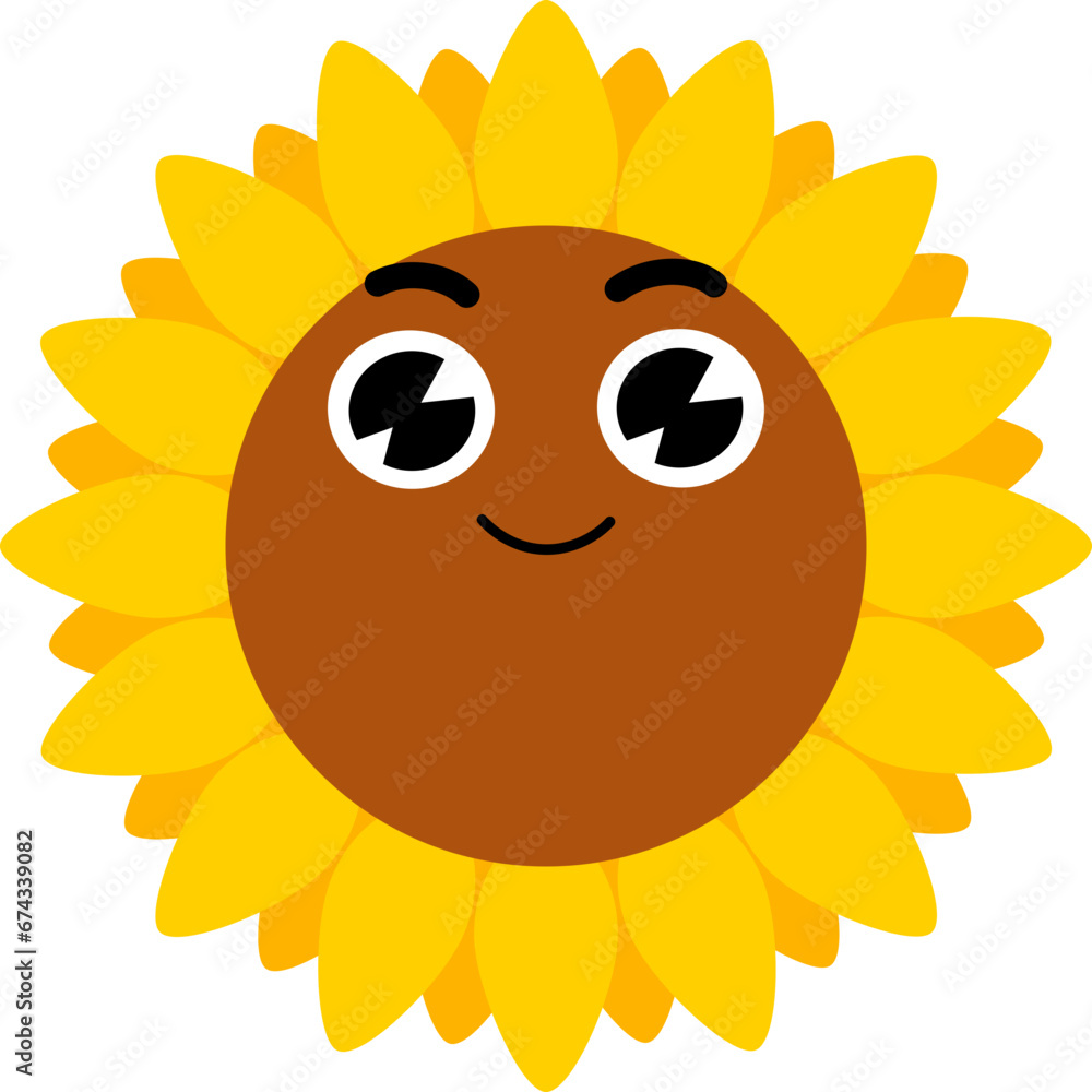 Sunflower Face Smile