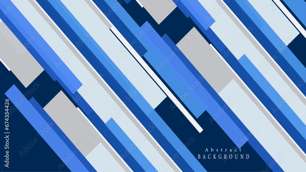 Blue overlay abstract background with white and grey color. Abstract blue background with square shapes. Blue overlay abstract background with white and grey color. Abstract blue background with square shapes.