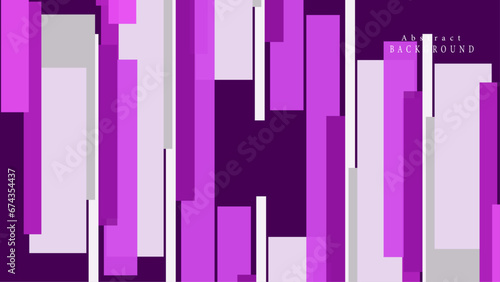 Square purple background. Minimal geometric overlay grey purple background abstract design