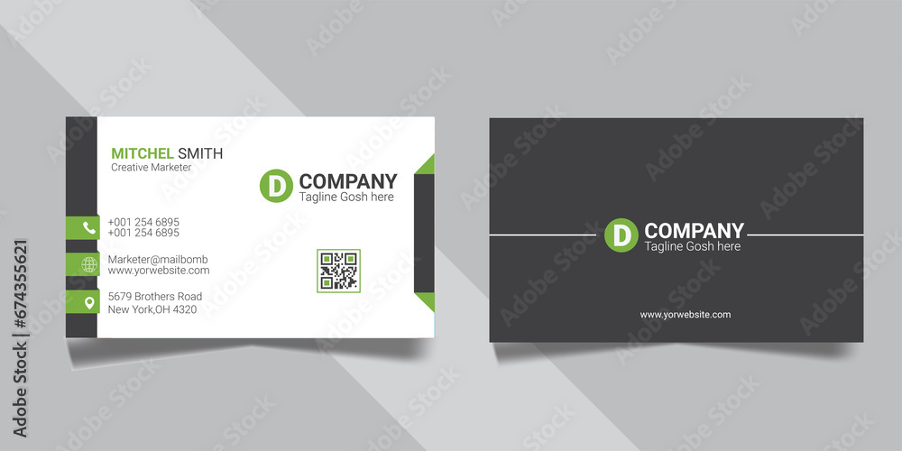 Business card, Business card,