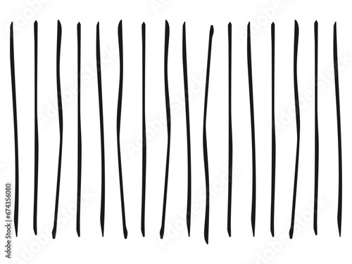 vertical line pattern for decoration, bamboo house fence, line pattern of decorative element