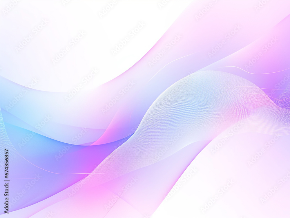 Smooth Line Background Illustration in Pastel Color Smooth Line Background Illustration in Pastel Color