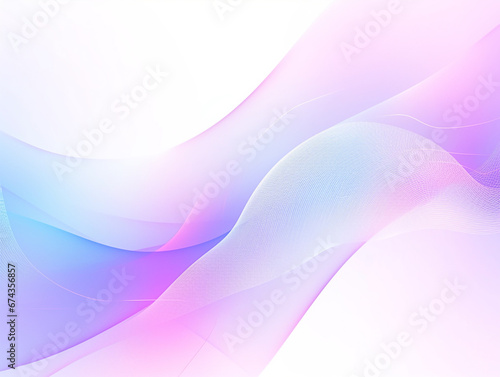 Smooth Line Background Illustration in Pastel Color