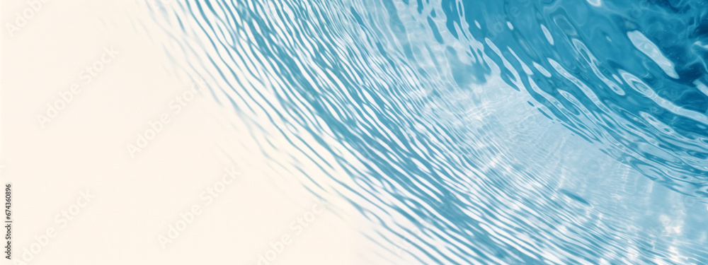 Abstract blue water ripple panoramic background with copy space for your text or image. High quality photo Abstract blue water ripple panoramic background with copy space for your text or image. High quality photo