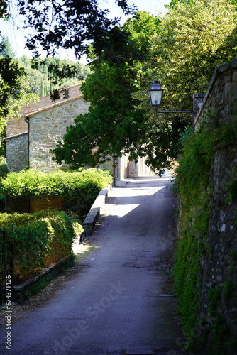 Borgo storico Toscano di Volpaia nel Chianti Classico