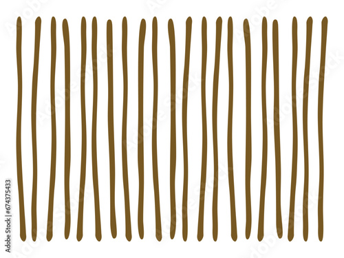 vertical line pattern for decoration, bamboo house fence, line pattern of decorative element