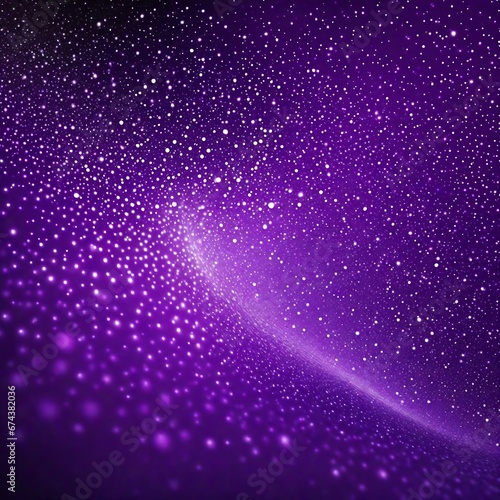 Wallpaper Mural Futuristic digital  purple flowing particles wave and sparkling light abstract background. A Generative AI Digital Illustration.
 Torontodigital.ca
