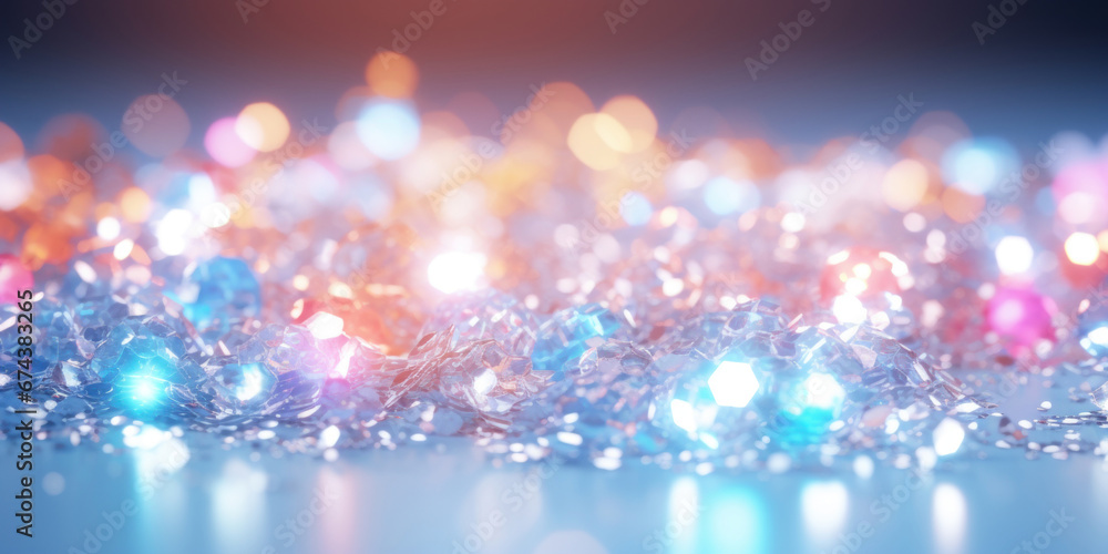 Abstract festive sparkle lights background Abstract festive sparkle lights background