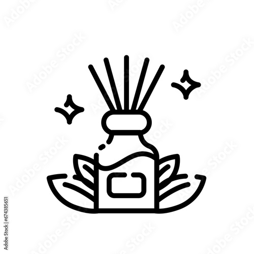Aromatherapy Stick Diffuser Line Icon