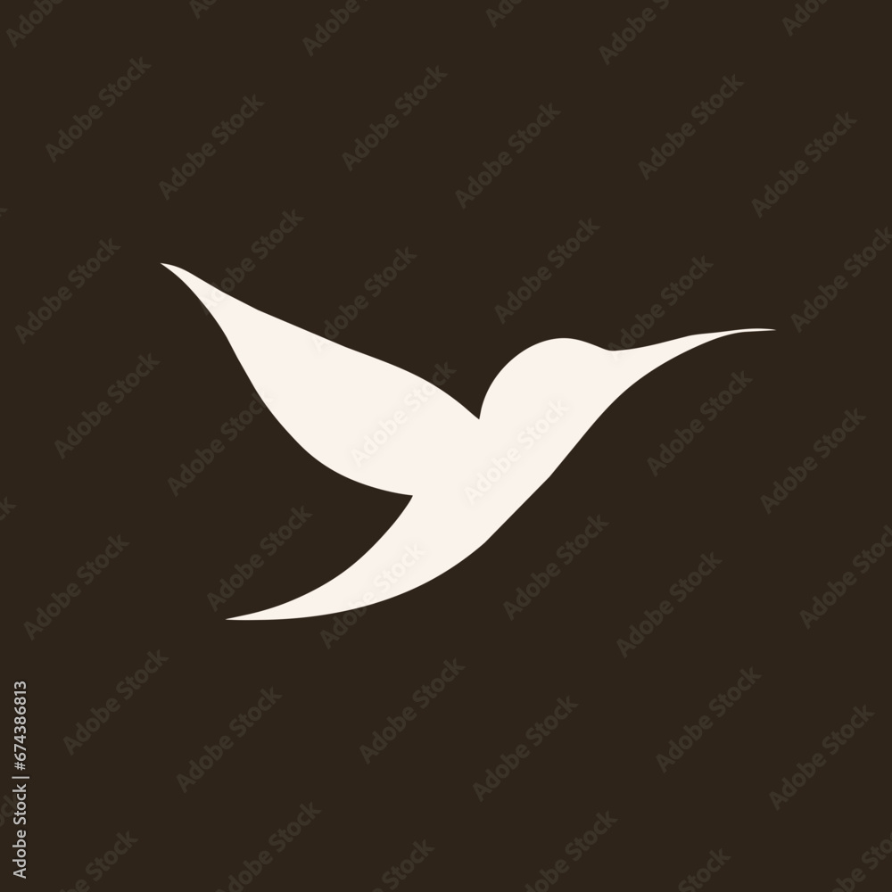 Naklejka premium bird logo