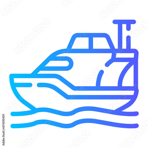 icebreaker Line Gradient Icon