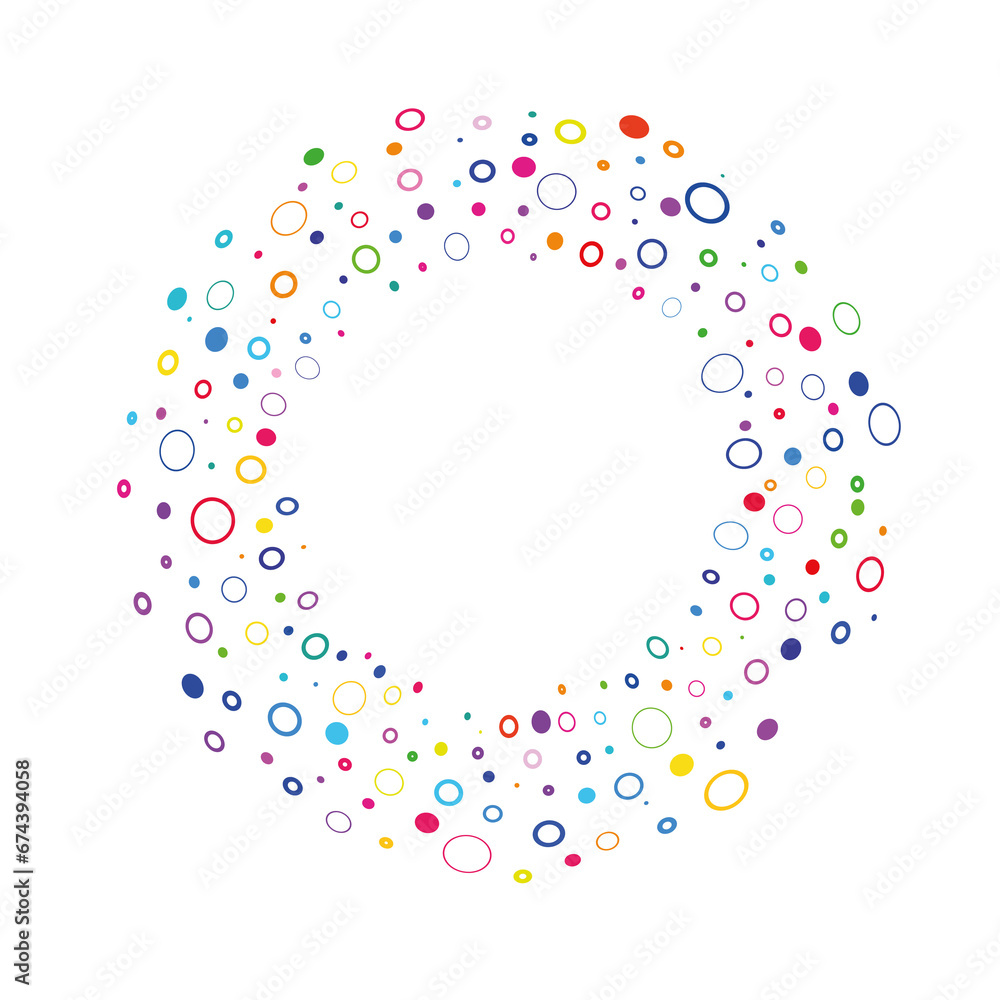 abstract colorful circle abstract colorful circle