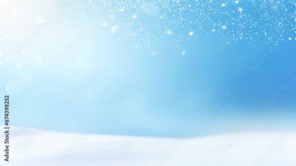 Fresh clean white snow background texture. Winter background with snowflakes and snow mounds. Snow lumps. 

