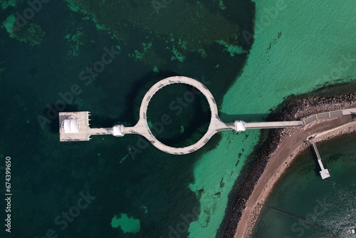 Whyalla Jetty, South Australia - aerial drone photos © Katherine
