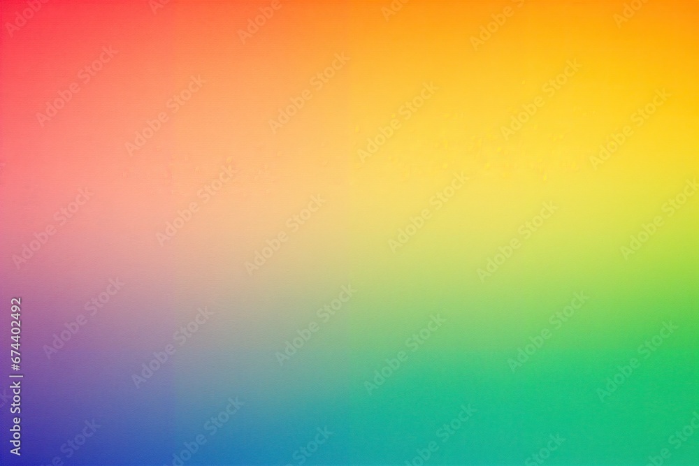 Green, lime, lemon, yellow, orange, coral, peach, pink, lilac, orchid, purple, violet, blue, jade, teal and beige color gradient. Spectrum. Banner. Template. Web design. Grain, abstract