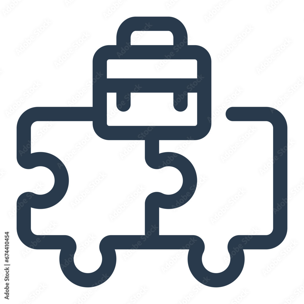 Strategic Business Partnership Icon Strategic Business Partnership Icon