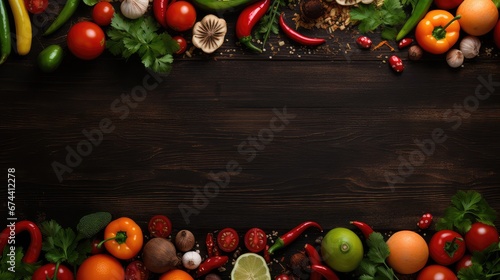 farm frame food fresh top view illustration background healthy, vegetarian cooking, diet agriculture farm frame food fresh top view