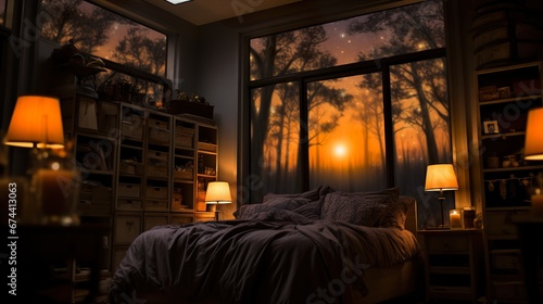 room in the night romantic beautiful home bedroom decoration idea