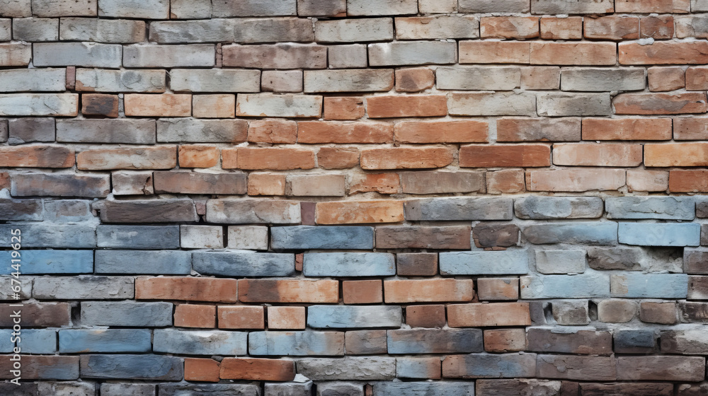 Fototapeta premium Brick wall abstract background